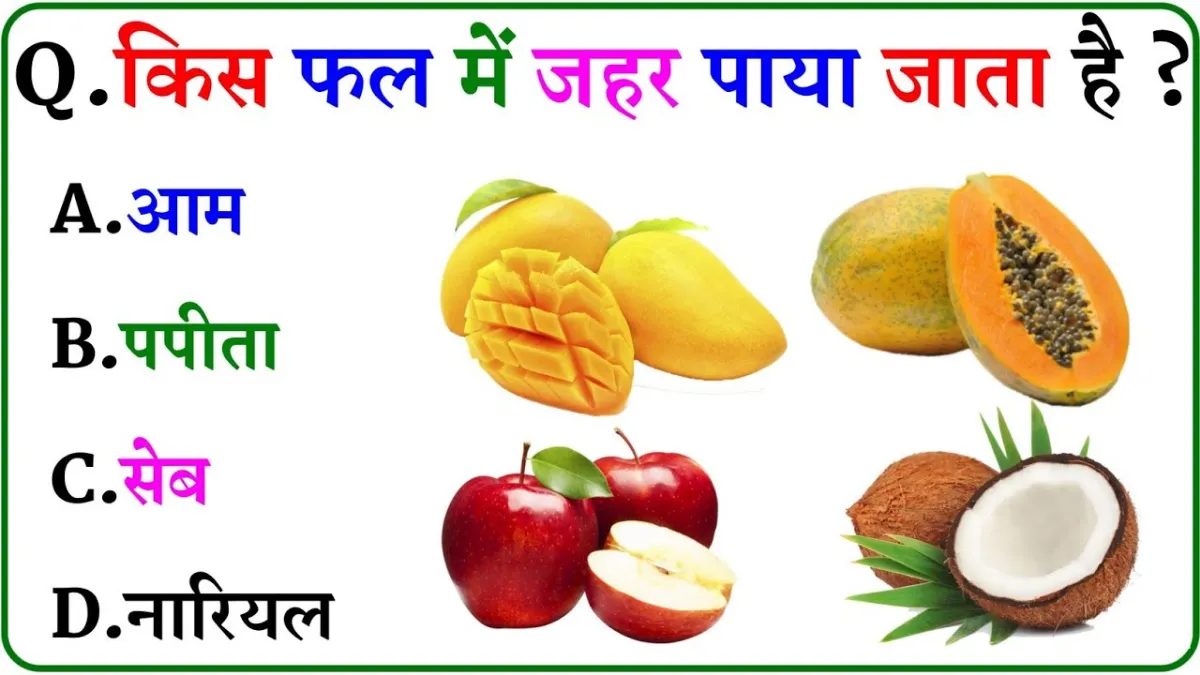 GK Quiz In Hindi